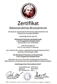 Zertifikat Rekonstruktives Brustzentrum